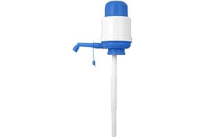 EM HOME Dispensador de agua manual para garrafas bomba compatible con botellas (PET) de 2.5,3, 5, 6, 8 y 10 litros