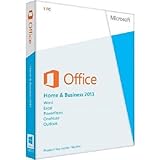 Microsoft Office Home and Business 2013, License Card, 1 User (PC)