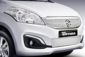 CAR SAAZ Bentley Style Front Chrome Grill Compatible with Ertiga Type-2 (2015-2018)