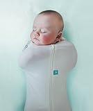 Warmer Zip Up Baby Swaddle 1 TOG – Ganzkörper Pucksack / Pucken, Entpuck-Hilfe, 3-12 Monate - 5