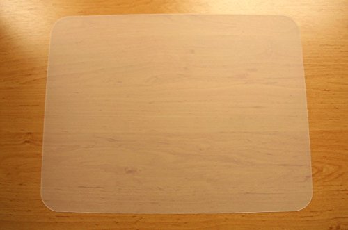 Tischunterlagen-Set transparent, 4-teilig, abwaschbar, Tischset, Platzset - 4