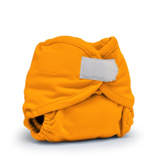 Rumparooz Newborn Aplix Cloth Diaper Cover, Pumpkin
