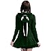 Produktbild i-uend 2019 Damen Mantel - Wintermantel Mit Kapuze Bunny Girl Cosplay Mäntel Vintage Gothic Outwear Jacken Reißverschluss Pocket Jacke Mantel