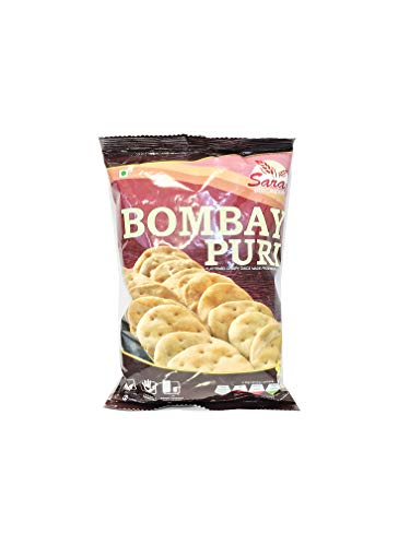 Saras Indian Snakcs Namkeen Crisps- 50+ Varieties (Bombay Puri 200G)