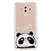 Produktbild Shinyzone Bunt Transparent Hülle für Huawei Mate 10 Pro,Kreativ Lustiger Panda Muster Ultra Flexibel TPU Dauerhaft Schutzhülle für Huawei Mate 10 Pro