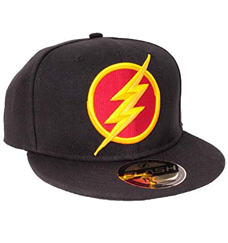 Preisvergleich Produktbild DC Comics The Flash 3D Logo Black Snapback cap