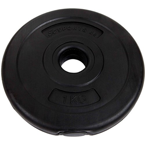 ScSPORTS Kurzhantelset festes 20 kg Kunststoff 25 mm, 10000167 - 8