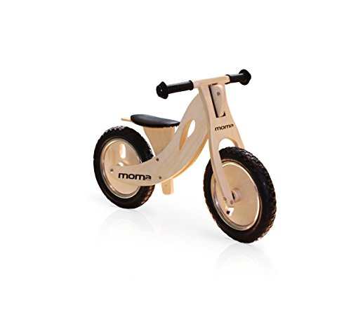 Moma Bikes Woody Sport Bicicleta, Unisex niños, Madera, Talla única