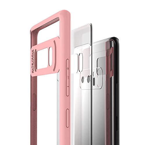 Samsung Galaxy Note 8 Funda Myriann Ultra Slim Resistente a los Ara azos Ligero Protector Contra la Espalda Funda para Galaxy Note 8 Rosado reviews Samsung Galaxy Note 8 Funda Myriann Ultra Slim Resistente a los Ara azos Ligero Protector Contra la Espalda Funda para Galaxy Note 8 Rosado
