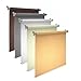 Produktbild etérea Basic Klemmfix Rollo Plisse, Sonnnenschutz & Verdunklungsrolle ohne Bohren 45 cm x 160 cm Weiß