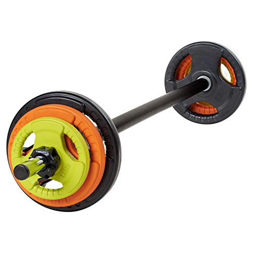 Mirafit Set De Pump 20kg Studio - Pour Exercices Aerobie A Poids