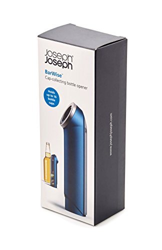 Joseph Joseph 20089 Barwise Cap – Kronkorken Sammelnder Flaschenöffner, Kunststoff, blau, 4.7 x 4.7 x 16.2 cm - 9