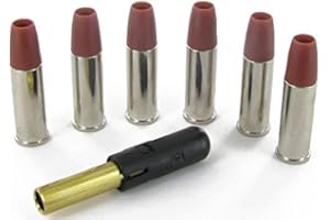 Umarex Douilles 6mm Python 357 Magnum + Canon supplementaire 2.5" (x6) Adulte Unisexe, Laiton, Taille unique