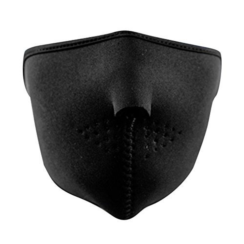 Preisvergleich Produktbild Sharplace Gesichtsmaske Neopren 3mm, Schwarz, Einheitsgröße