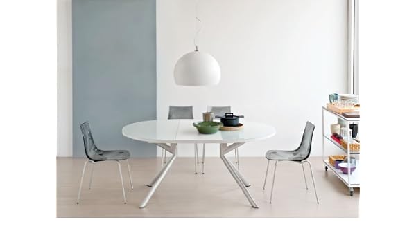 Og Calligaris Tavolo Allungabile Giove Connubia Vetro