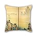 Produktbild beautifulseason Oil Painting Yamamoto Shunkyo - Good Omen Pillowcase 18 X 18 Inches/45 by 45 cm Gift or Decor for Bedroom,Dance Room,Monther,Kitchen,Couch,Seat - Twin Sides