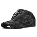 Produktbild Frühling und Herbst Camouflage Adjustable Baseball Cap, Unisex Sun Hut,Black