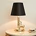 Produktbild Pointhx Galvanisieren Sie Goldgewehr-Lampen-Pistolenform-Nachttisch-Lampen-klassische Schlafzimmer-Lampen für Wohnzimmer-Neuheit LED Schreibtisch-Lampen (Color : Gold)