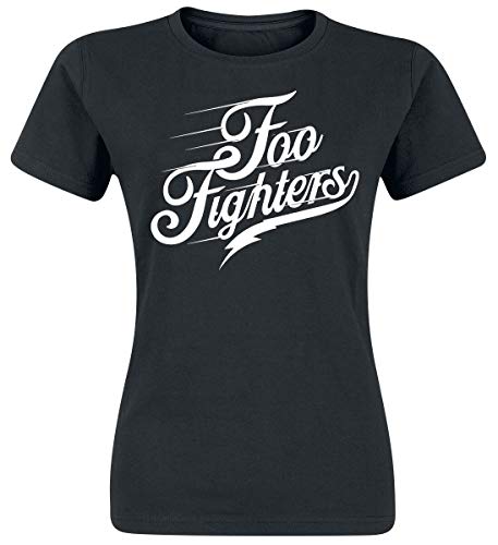 Foo Fighters Logo Camiseta Negro M
