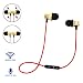 Produktbild Magnetisches drahtloses Bluetooth Headset, Kopfhörer V4.1, Sportkopfhörer jogging / laufende Bluetooth , In-Ohrkopfhörer mit Mikrofon für androses Android-Samsung iPad Huawei HTC Hirse, etc. (Gold)