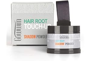 gowwim Root Touch Up,Hair Powder Hairline Color Shadow,Instantly Root Concealer Powder to Cover Up Roots,0.14oz,4g.