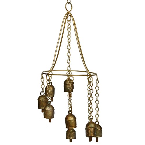 De Kulture Works Umbrella Chandelier Wind Chime Bells
