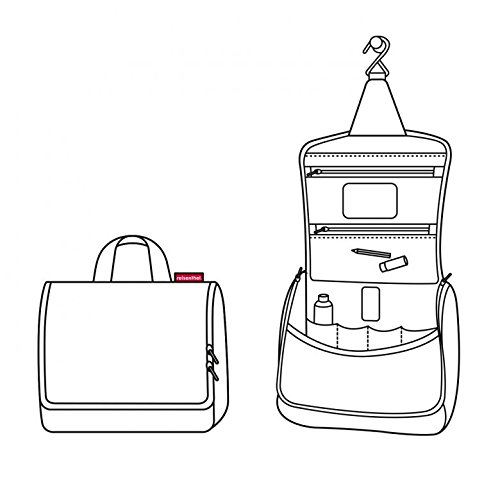 reisenthel Toiletbag Special Edition, Kulturtasche, Kosmetiktasche, Kulturbeutel, Waschtasche, Aquarius, 3 L, WH4052 - 4