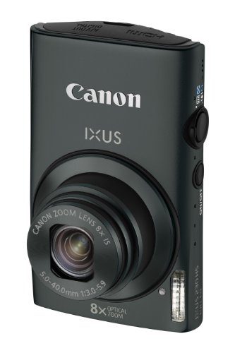 Canon Ixus 230 HS Appareil photo num rique compact 12 1 Mpix cran LCD 3 Zoom optique 8X Noir Canon Ixus 230 HS Appareil photo num rique compact 12 1 Mpix cran LCD 3 Zoom optique 8X Noir