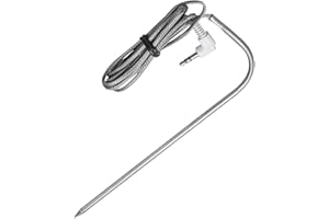 Carpango Sonde à viande de rechange en acier inoxydable pour barbecue TRAEGER, thermostats numériques, sondes à viande