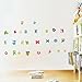 Walplus 45 x 60 cm Abc Nusery Bedroom Wall Stickers