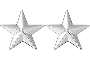 sharprepublic étoile Broches Broches Insigne Costume Tissu Clip Chemise Revers Goupille épinglette - Argent