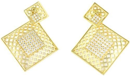 Harvi Creations Women’s Earrings Set Jewelry Designer Golden Jhumka Dangle Style Jhumki