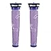 Produktbild vige 2pcs waschbar & Wiederverwendbare Trinkbrunnen Filter Premium Filter Pre-Motor Filter Ersatz für Dyson DC58 DC59 V6 V7 V8