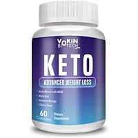 Vokin Biotech Keto Advanced Weight Loss Supplement with Green Tea + Garcinia Cambogia + Green Coffee 60 Capsules
