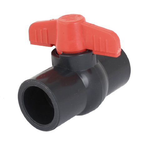 1/4 Turn Wasser Abschaltung rutschfeste PVC Kugelhahn Ersatz 32 mm bis 32 mm rutschfest