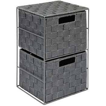 Amazon.de: EHC Aufbewahrungsschrank mit 2 Schubladen-Körben für das
