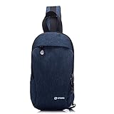 Bolso de Pecho Hombres Sling Crossbody Bolsa Ciclismo Senderismo Saco Satchel al