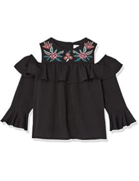 RED WAGON Mädchen Cold Shoulder-Bluse mit Stickereien