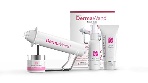 DermaWand definitivo sistema antienvejecimiento (enchufe británico) – Incluye 3 productos de cuidado de la piel ¡Para reducir las arrugas!
