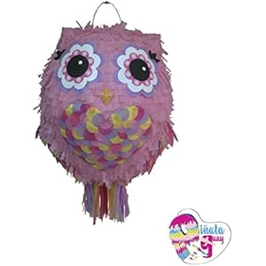 Owl Piñata. 3D (Optionaler Stick)