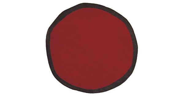 Nanimarquina Aros Round Teppich Rot O 100 Cm Nani Marquina