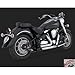 Produktbild Yamaha XV 1600 – 1700 roadstar-99/07-ligne echappements Vance hines-1810 – 0558