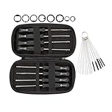 El kit de herramientas de carburador más completo, todas las herramientas incluidas para ajustar y limpiar el motor de carburador común de 2 ciclos. Se adapta a la mayoría de las marcas de equipo.