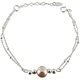 Bracelet argent Perle deau douce