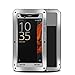 Produktbild Sony Xperia XZ Hülle Case, Eastcoo wasserdicht stoßfest Alloy Aluminum Metal Bumper Gorilla Glass Soft silikon Military Schwer Metall Militär starkes stoßfestes hartes Hülle Tasche cover für Sony Xperia XZ