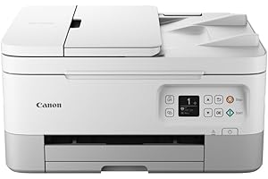 Canon PIXMA TS7451i Stampante Wifi, Multifunzione a Colori A4, Alimentatore Automatico di Documenti per Stampa Multimediale e Creativa - Ideale per Casa e Ufficio compatibile PIXMA PRINT PLAN; bianco