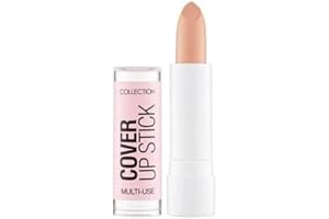 Collection Cosmetics Creamy Full Coverage Cover Up Light Concealer Stick with Flawless Finish, 4g, Natural Beige