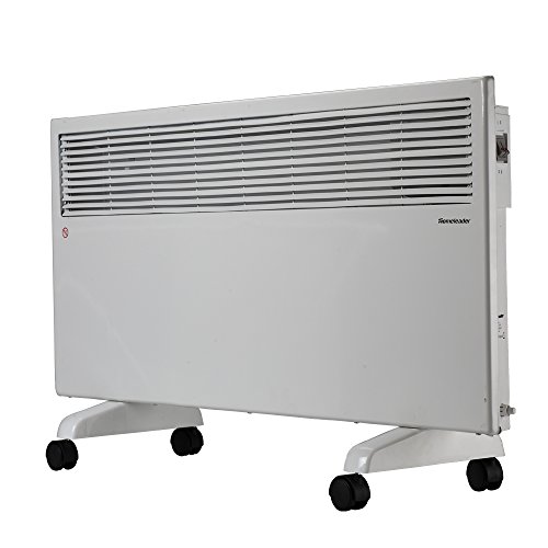 Homeleader CH-1820A mobile Konvektor, Elektro Heizung mit Rollen, Thermostat, Stand-oder Wandgerät, 2000W