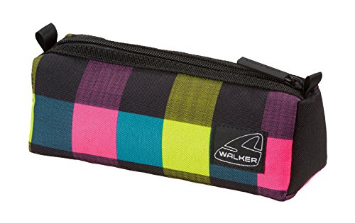 Walker estuche escolar de Classic - Neon Checks