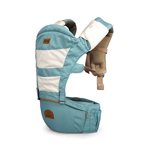 Tofern 5 Position Front Back Baby Safety Carrier Baby Sling Infant Comfort Hip Seat - Blue